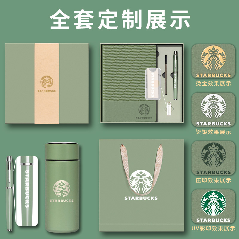 Juego de caja de regalo de cuaderno de negocios simple Juego de cuenta manual de logotipo imprimible personalizado A5 Bloc de notas