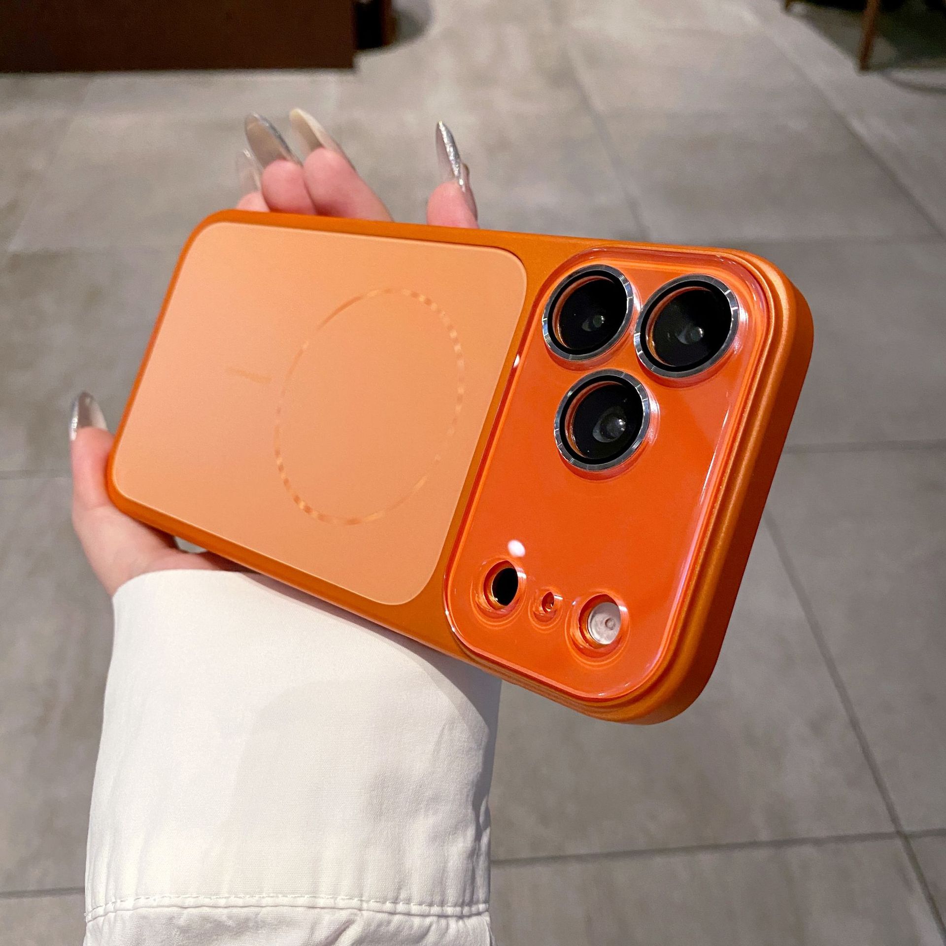 Funda Magnética para iPhone 17 Pro Max y iPhone 16 de PC con Cobertura Completa y Antigolpes image 12