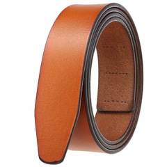 Factory Direct Sale No-Hole No-Tooth Belt for Men, No Buckle, Men's No-Tooth Belt Strap LY35-3308
