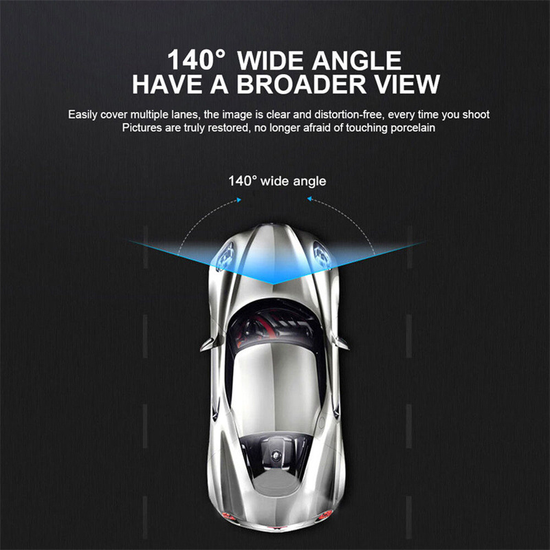New A22 Driving Recorder 3 Cameras Hd 1080P Three-Lens Reversing Image Wifi Car Dv