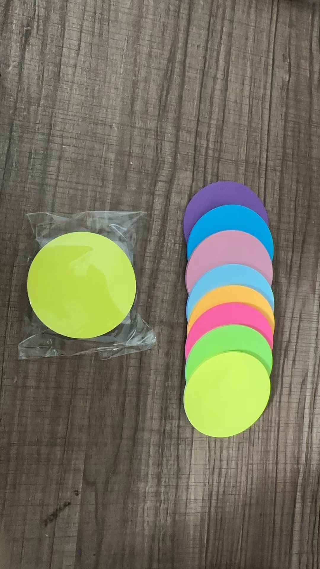Notas adhesivas en color fluorescente 3 * 3inch notas para estudiantes N pegatinas de venta caliente transfronteriza notas de venta directa de fábrica image 14