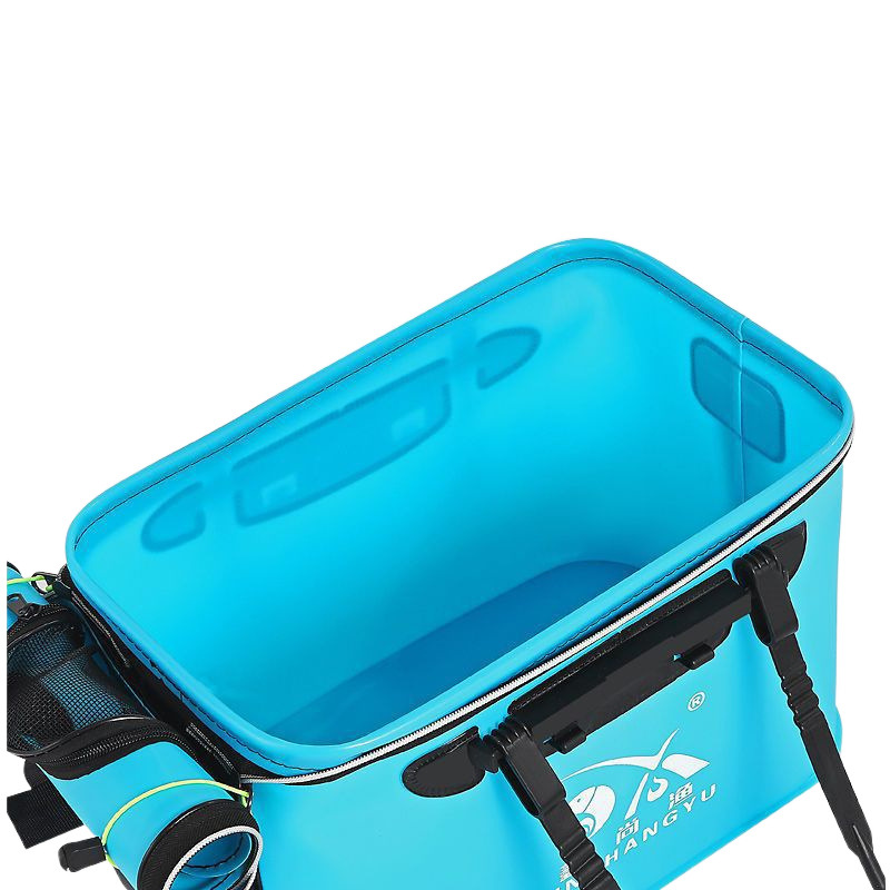 Fishing Bucket Fish Box Fish Bucket Fish Protection Bucket EVA Folding Fishing Box Thickened Bucket Fish Bucket Fishing Gear Supplies Free Shipping