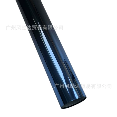 Automotive Film Window Sunshade Film, Contrasting Color Film - 50cmx100cm-two-color-black-and-blue-gradient