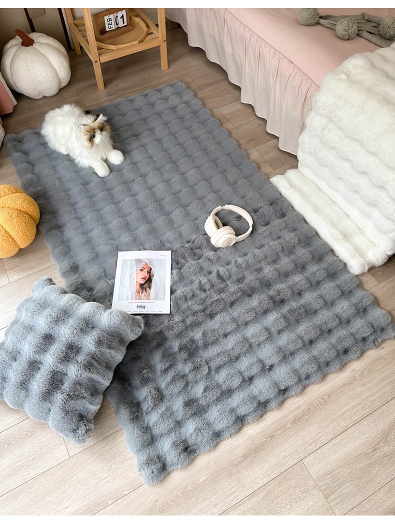 Round Footrest Mat, Bedroom Entry Carpet, Living Room Light Luxury Chinese Door Mat, Entryway Carpet, Bedroom Full Floor Carpet, Coffee Table