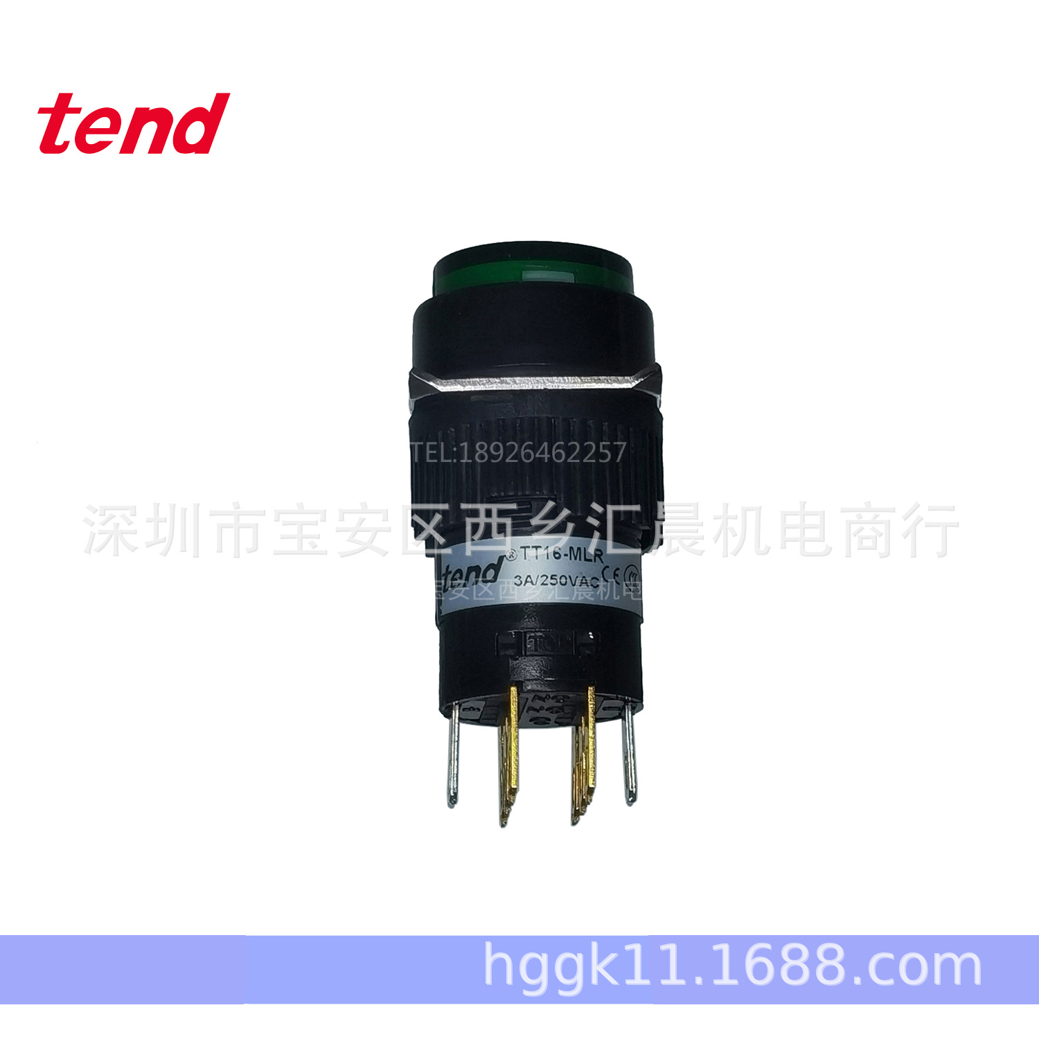 TEND台湾天得按钮开关TT16-MLR6R1 TT16-MLR62R1