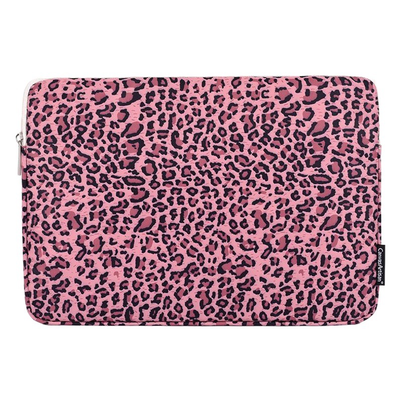 Canvasartisan Notebook Sleeve Bag Leopard Print Digital Printing Huawei Xiaomi Waterproof Computer Protective Case