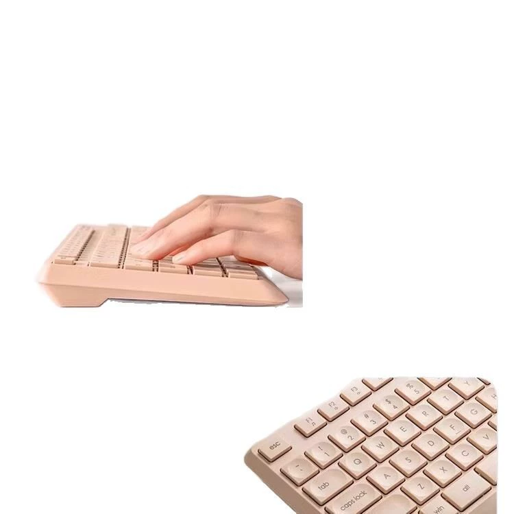 Othei Ultra Thin Wireless Keyboard & Mouse Set - Silent Design for Office and Laptop Use