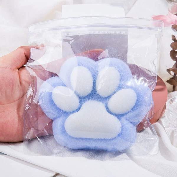 [巨型蓝色毛绒猫爪【加大加厚】]
