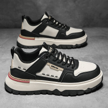 莆田男鞋2025新款秋季厚底休闲平板鞋百搭香港潮牌高级感运动潮鞋