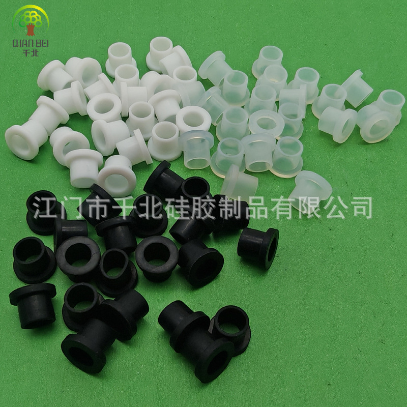 3MM-20MM螺丝孔胶套T形通密封孔胶套铁线穿孔保护耐温硅防水家用