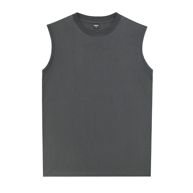 Camiseta de Tirantes Deportiva para Hombre 240g de Algodón Peinado para Deportes image 10