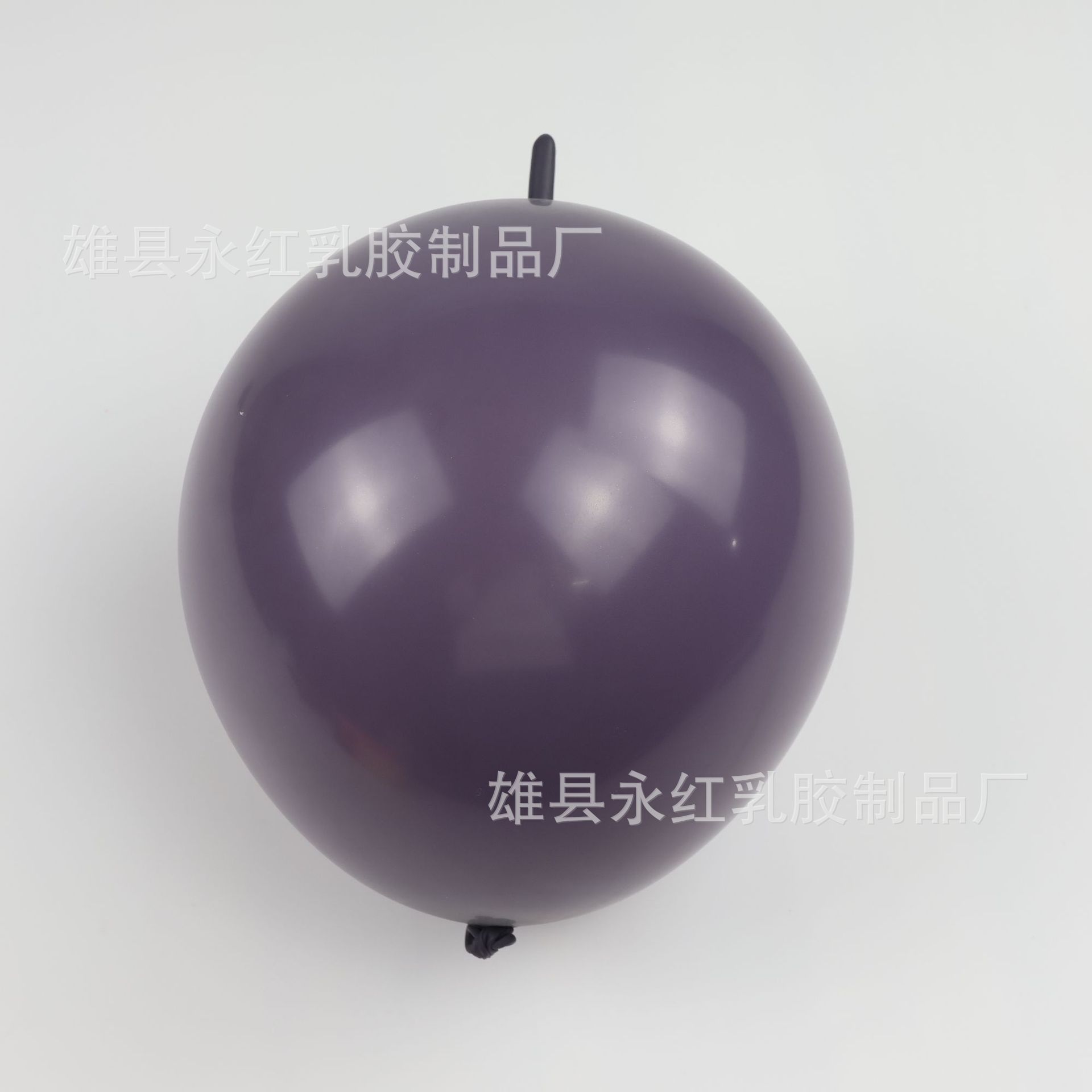 Globo de la cola de 10 pulgadas 2,4g engrosada boda fiesta de cumpleaños Fondo pared escena diseño Bola de conexión