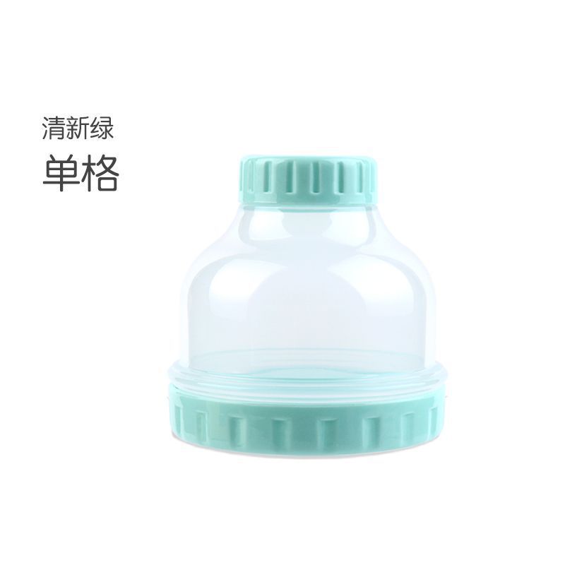 Caja portátil de leche en polvo para bebés de gran capacidad, tanque de almacenamiento de leche en polvo para bebés, mini pequeño sellado a prueba de humedad