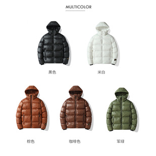 2023 New Graphene Heating Trendyy Brand Trendyy Loose and Versatile Autumn and Winter Hooded Cotton Jacket