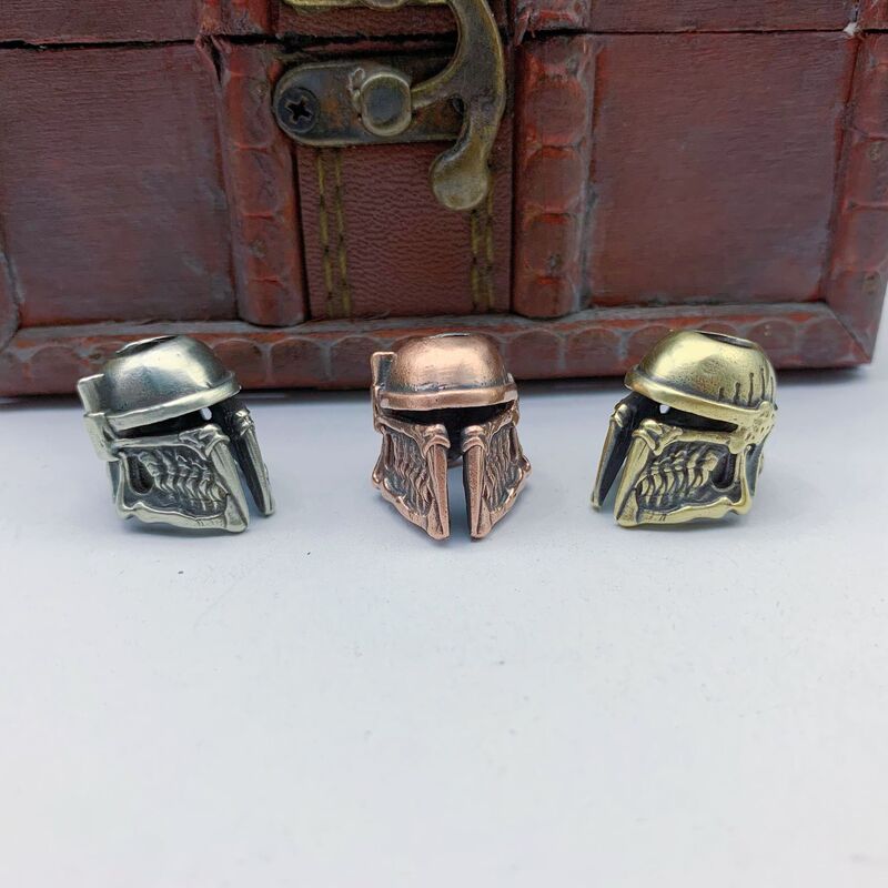 Boba Fett Helmet Knife Pendant Star Wars Pendant Bounty Hunter Battle Damage Edition Accessories Feltman Dallo Head