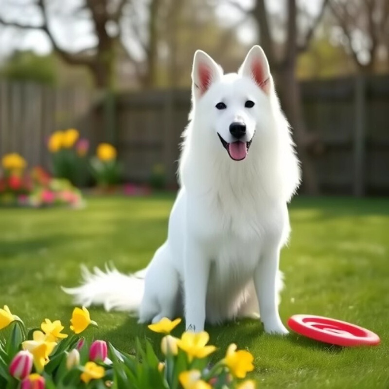 Purebred Swiss Shepherd Puppy Large White German Shepherd Live Animal Wholesale Working Dog Puppy