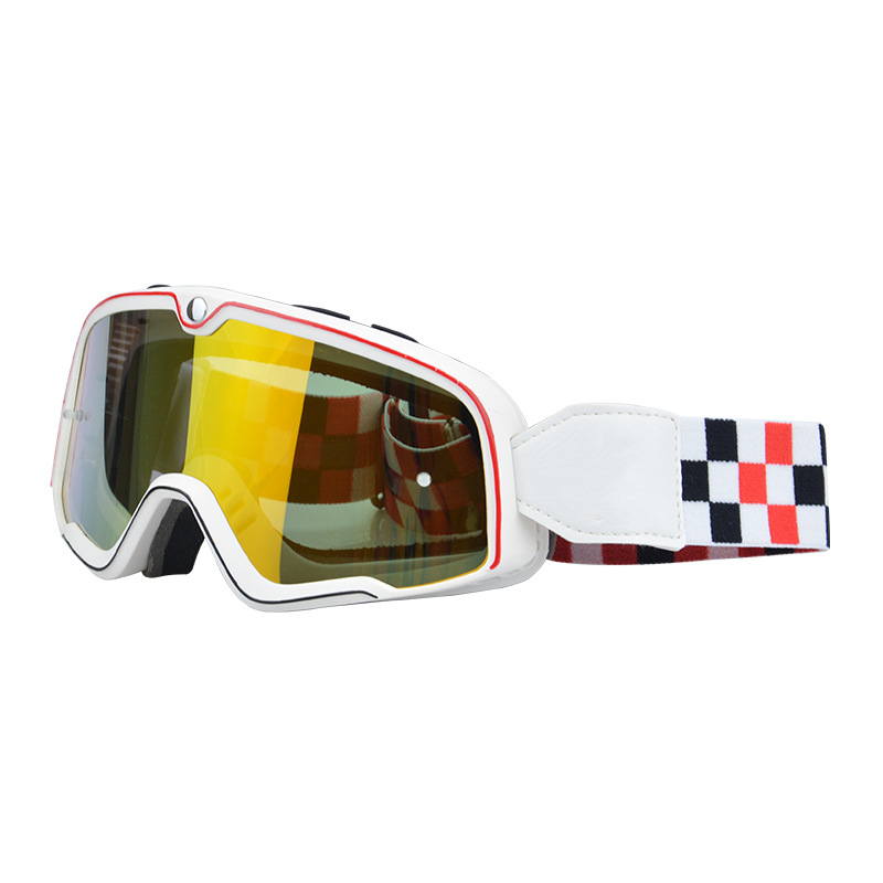 Fashion motorcycle speed reducing helmet goggles, high-definition windproof and dustproof off-road goggles_voghion.com