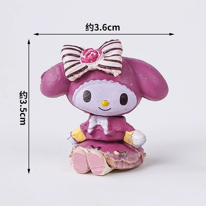 Xiaohongshu is the same cute Kuromi cake decorative ornament net red girl girl birthday party dressing plug -in