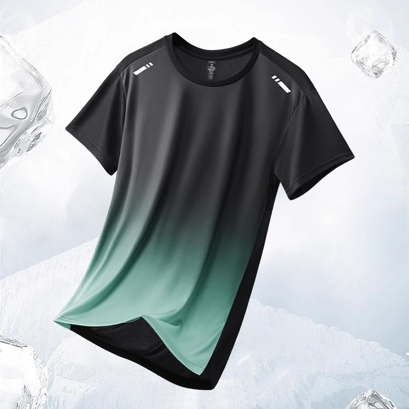 Badminton Clothing Men's Quick-drying Jersey Short-sleeved Top Sports suit Table Tennis Clothing Summer Games Girls