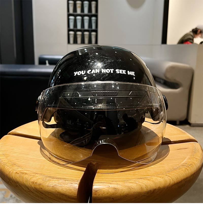 New National Standard 3C Certified Electric Vehicle Helmet Cute Bear