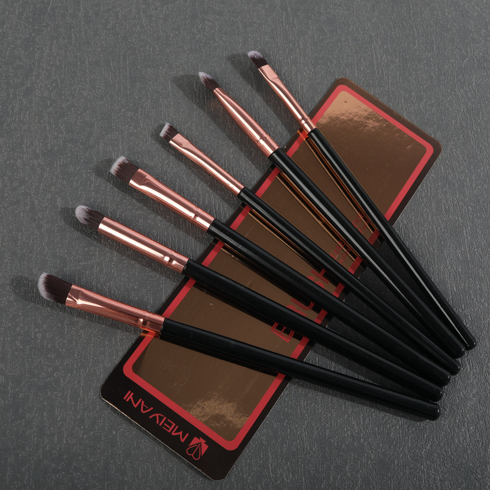 Multifuncional eye shadow stick eye shadow cepillo de doble cabeza mini cepillo de látex de algodón desechable herramienta de maquillaje de belleza