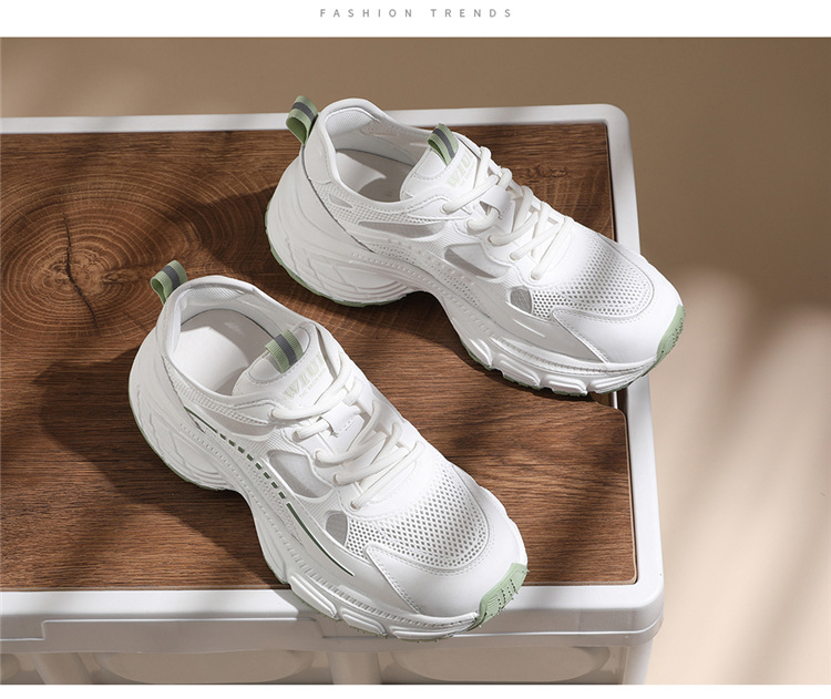 Giày sneaker nữ đế dày mùa hè 2025 đa năng đế mềm êm chân — 7252 gót xanh cao 5cm, 7252 màu xám gót cao 5cm chi tiết 14
