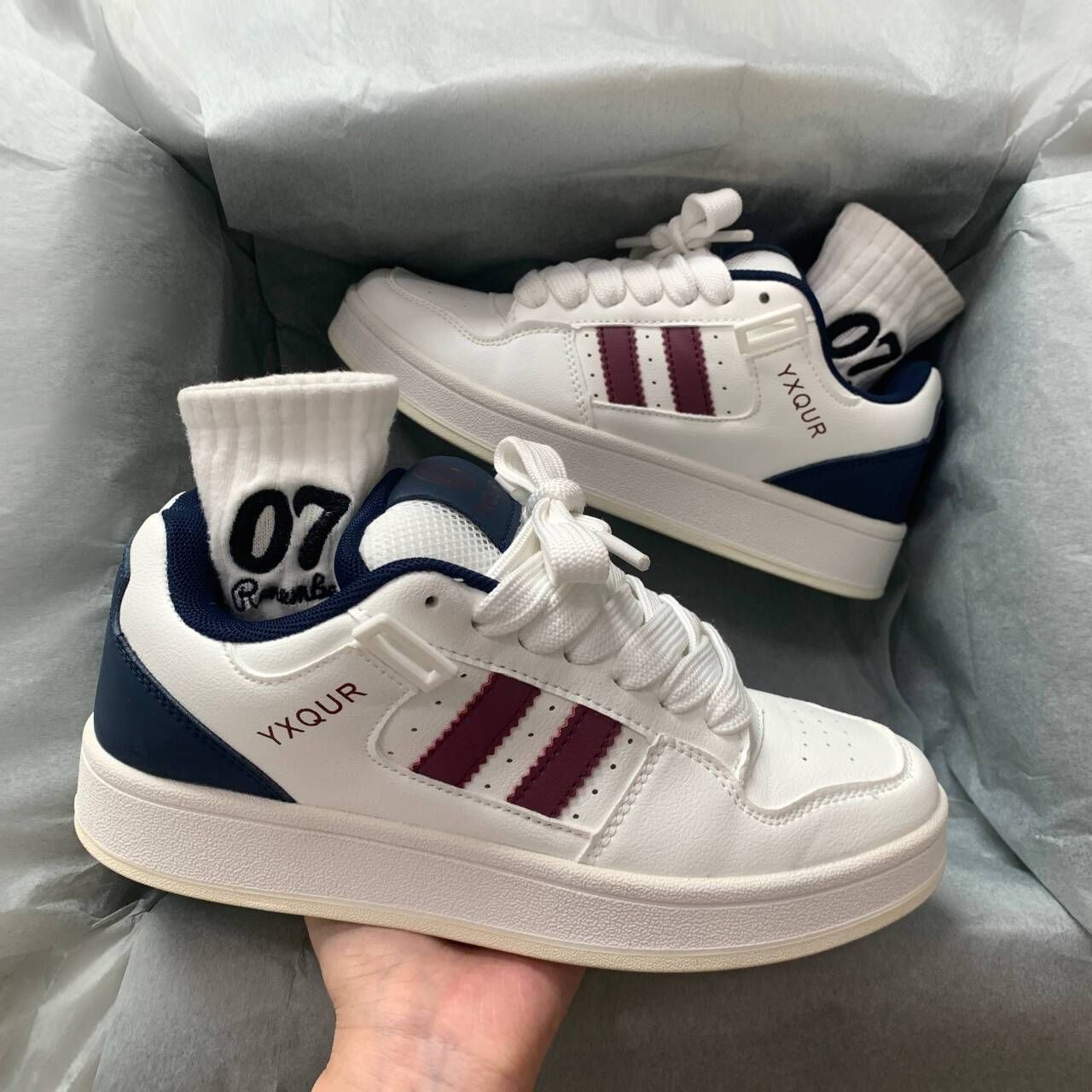 Temporada escolar zapatos de pan de dopamina otoño nueva pareja in tide 2025 zapatos de skate de estudiantes transpirables casuales versátiles