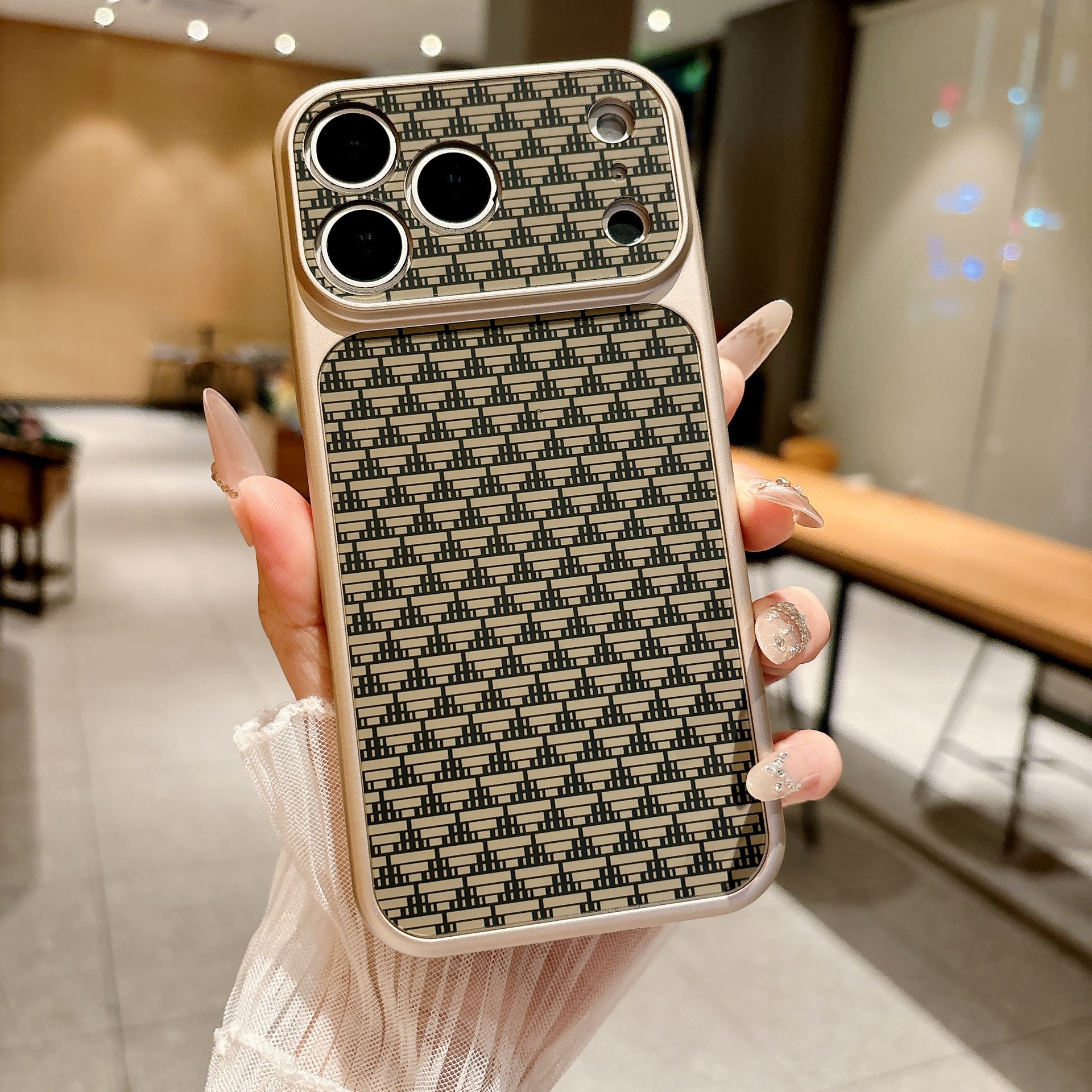 Magnético para iPhone17pro, 16 segundos para 17 ventanas, cubierta anti-caída