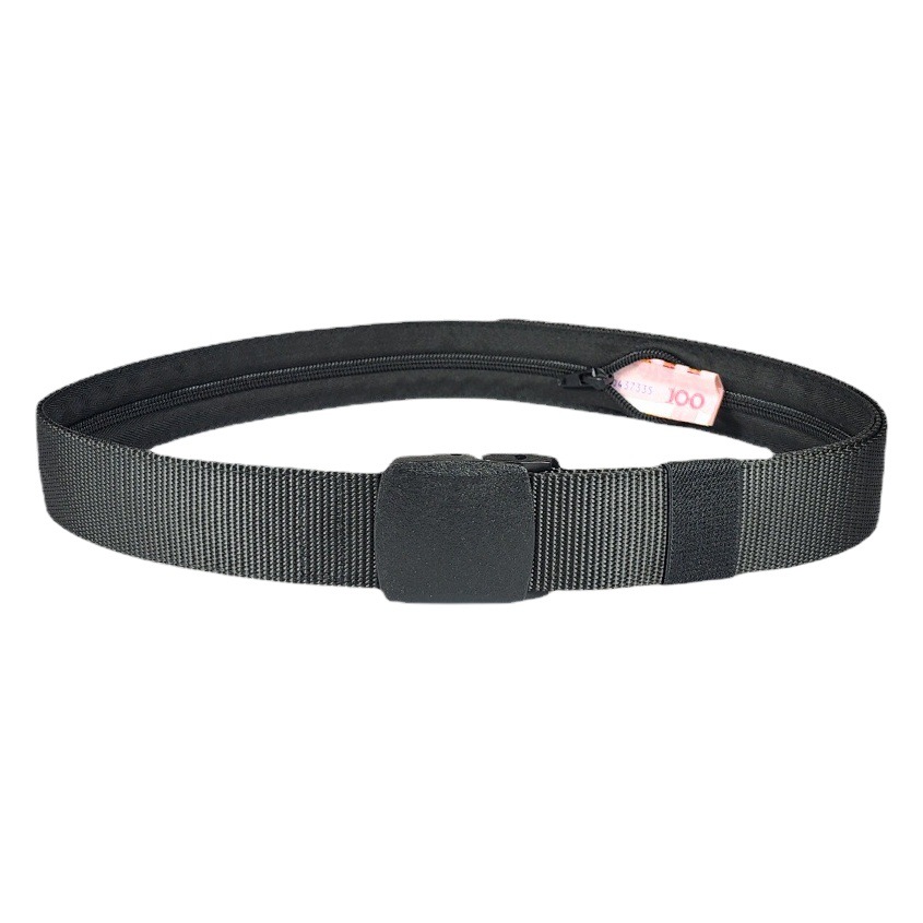 Venta caliente transfronteriza dinero al aire libre cinturón de ocultación cinturón táctico de hombres y mujeres deportes Seguridad Protección Laboral billetera cinturón de nylon en stock