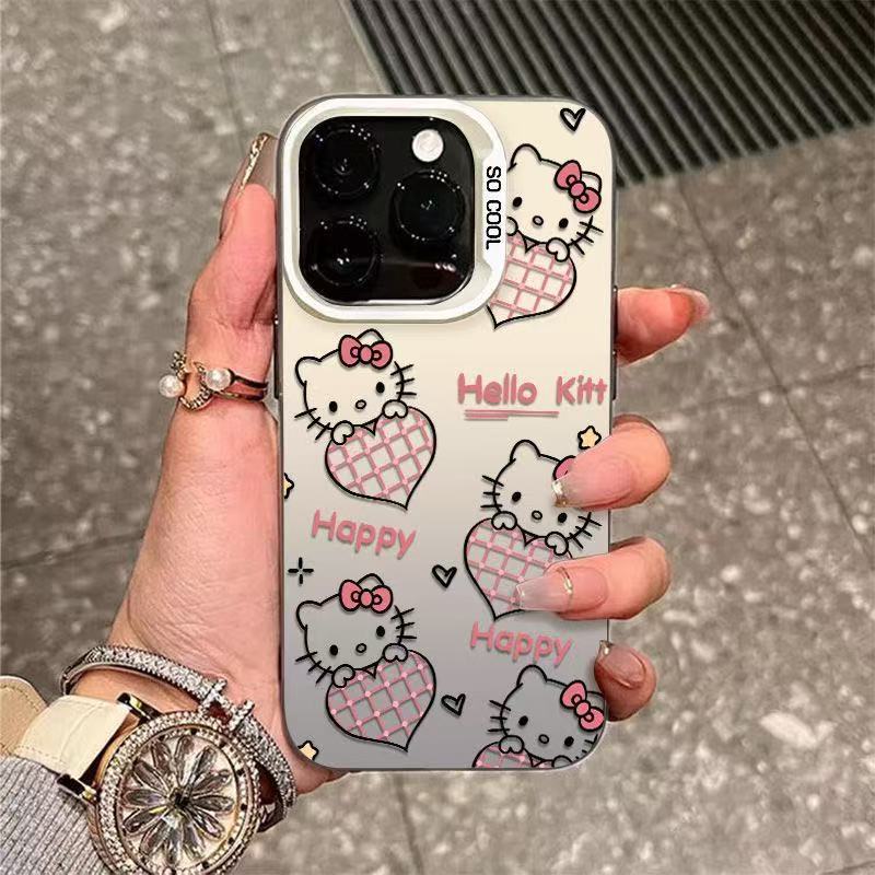 Funda para teléfono iphone16 simple y aplicable Apple 15promax/14 anti-caída 13pro/12 nuevo estilo 11 lindo x