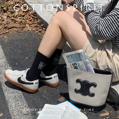 Cotton socks, black socks, letter socks, spring and autumn women's medium crew socks, outerwear socks, men's socks, couple socks, sports socks for women