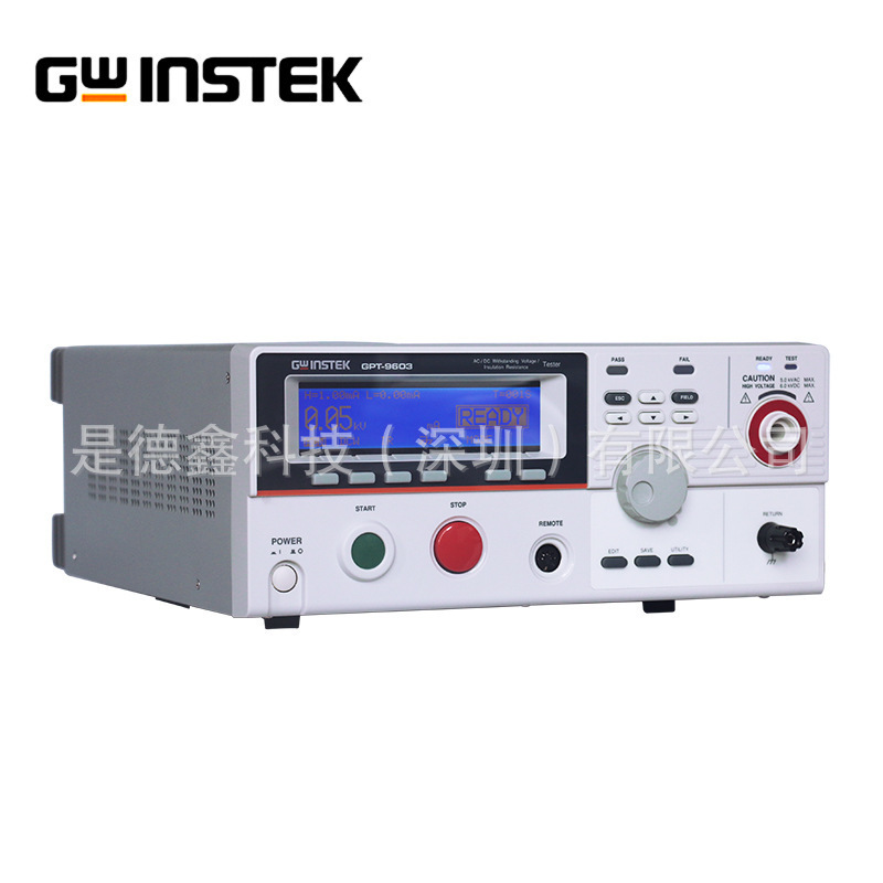 固纬GPT-9601/9602/9603/9612 经济型绝缘耐压测试电阻安规测试仪