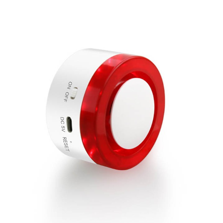 Alarma inteligente Tuya, gateway inteligente, alarma sonora y luminosa, alarma antirrobo WIFI, compatible con 433 sensores, FCC