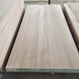 北美进口红橡木实木家具板材橡木桌面儿童房学习桌拼板白橡直拼板