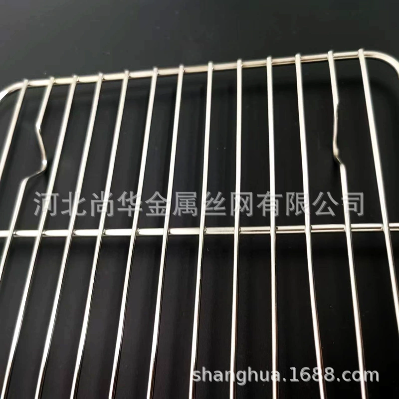 Customized stainless steel barbecue mesh oven, grill grilled square square baking oven, grid sliced slices baking