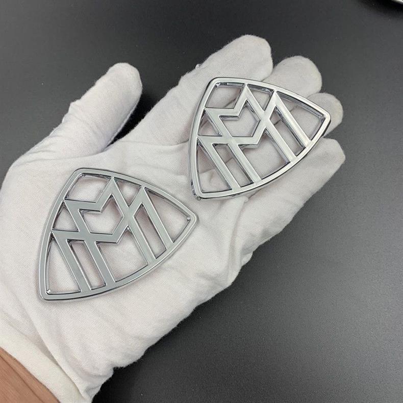 Mercedes-Benz Maybach emblem, S-Class modification, vertical S480 S450 side emblem, front and rear trunk emblem, wheel hub covers, original factory parts