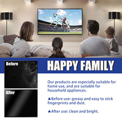 Jue-Fish Screen Coating Agent Mobile Screen Cleaner Scratch and Fingerprint Resistant Hydrophobic and Oleophobic Coating Liquid