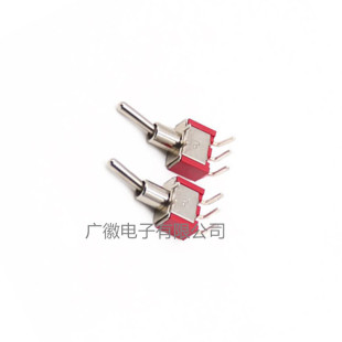 Supply toggle switch MTS-102-C3 two-speed three-legged copper-legged rocker rocker switch opening 6mm