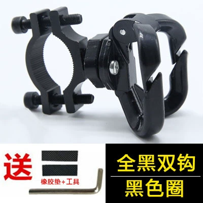 Other Electric Vehicle Accessories: Punch-Free Battery Car Universal - all-black-o-type-double-hook-anti-theft-ring-is-not-easy-to-slip