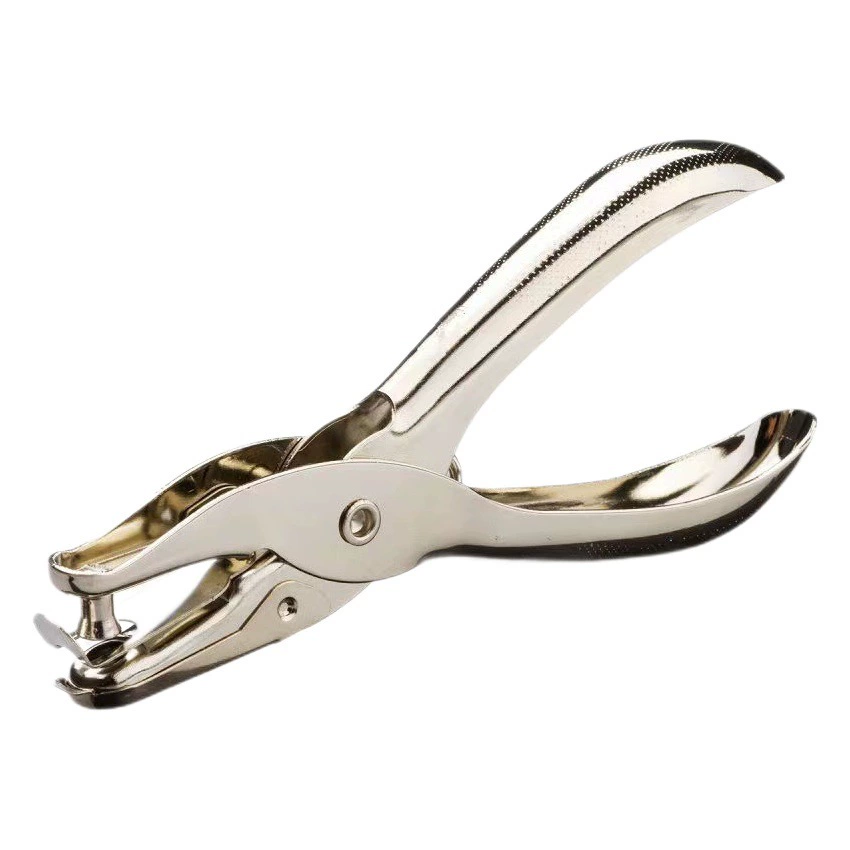 Штамповочная машина небольшой переплет с вкладными листами книга с круглым отверстием бумажная карта ученики начальной школы ручной DIY Фотоальбом Дырокол на одно отверстие