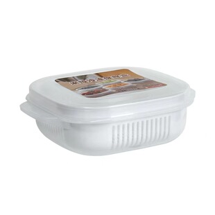 Japanese Rice Preservation Box Kitchen Scallion, Ginger and Garlic Storage Box Square Vegetable Box Food Fruit Food Special