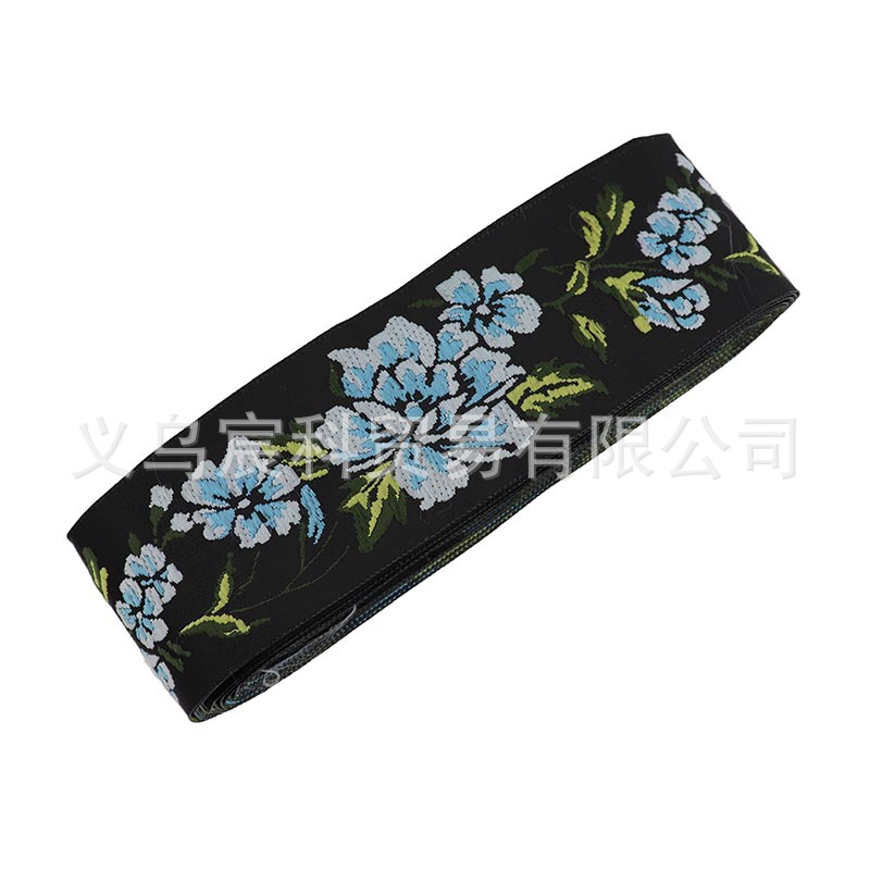 5cm gran patrón de flores de estilo étnico cinta de encaje Miao Yi accesorios de decoración de ropa cortina de tela de encaje