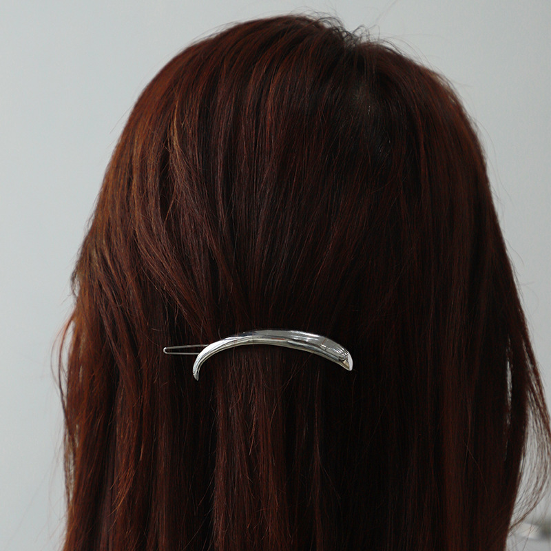 Frau Einfacher Stil Geometrisch Legierung Überzug Haarklammer display picture 4