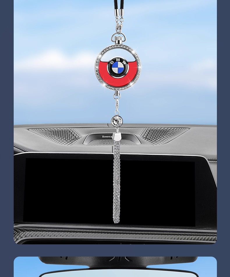 Cross-Border Car Perfume Pendant Car Interior Supplies Manufacturer Car Creative Personalized Perfume with Diamond Pendant Aromatherapy