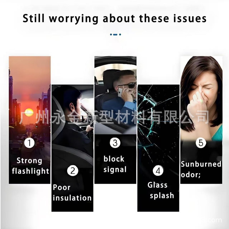 Nano Ceramic Film High Heat Insulation High Definition Wholesale Solar Film Full Roll Explosion-Proof Film Ceramic Film Car Window Film Ir05