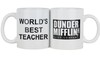 Dunder Mifflin World's Best's Office Boss Ceramic Water Coffee Mark Cup BOSS