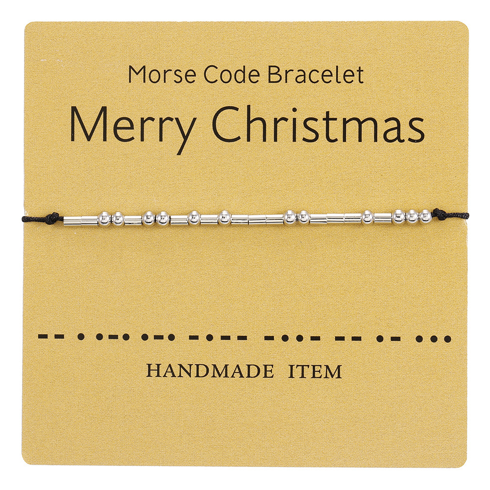 Simple Style Letter Copper Knitting Bracelets 1 Piece