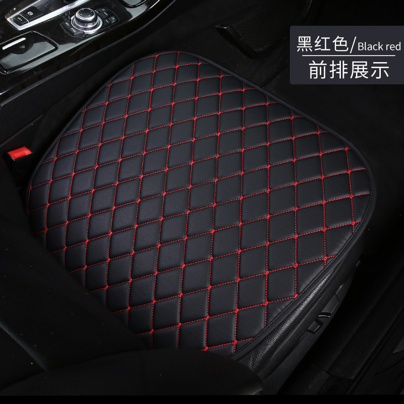 四季の自動車の座布団の大きいダイヤモンドの皮革の3つのセットのメーカーは背もたれの単一の小さい3つの皮の座布団がありません。|undefined