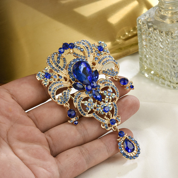 creative high-end fashionable brooch drop-shaped
