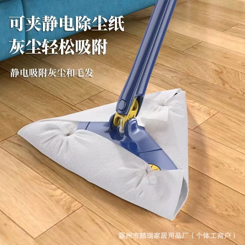 セルフツイストウォーターモップは、乾湿両用モップ、ガラス壁掃除ツール、ハンズフリートライアングルモップとして使用できます。|undefined